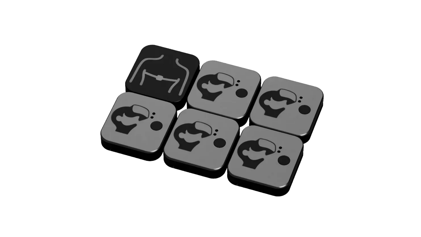 VRMods NRF Trackers (x6-x10)