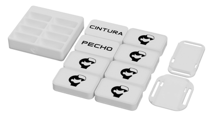 VRChat FullBody PRO Pack (X8) + Hub Carga VRMods Trackers