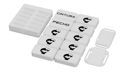 Full Body Tracking Kit x10 Blanco VRChat VRMods