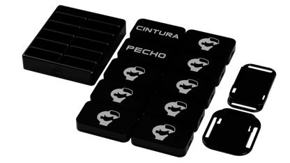 Full Body Tracking Kit x10 Negro VRChat VRMods