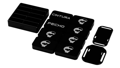 VRChat FullBody PRO Pack (X8) + Hub Carga VRMods Trackers