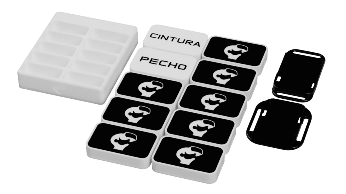 Full Body Tracking Kit x10 YingYang VRChat VRMods